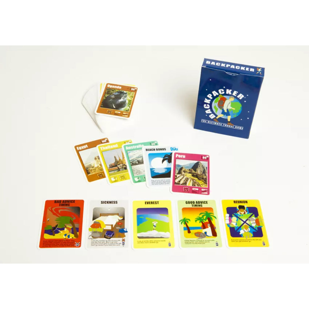 Backpacker The Ultimate Travel Game Meeps & Veeps