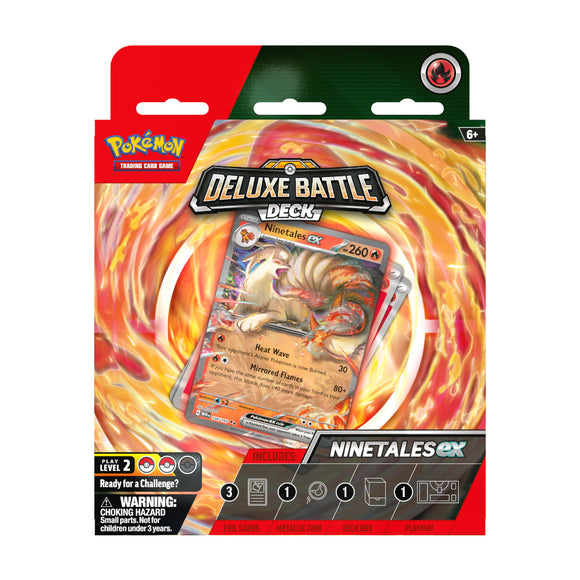 Pokémon: Ninetales ex & Zapdos Ex Deluxe Battle Decks