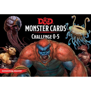 D&D: Spellbook Cards: Monster Deck 0-5 (268 Cards)