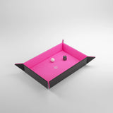 GameGenic - Magnetic Dice Tray Rectangular (Black/Pink)