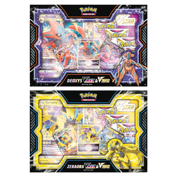 Deoxys and Zeraora V/VMAX/VSTAR Releasing in Three Upcoming Products! 