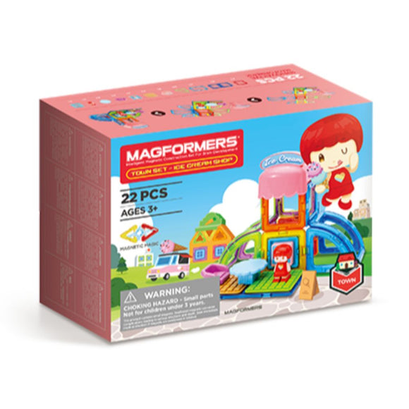 Magformers Town Ice Cream Shop Set (22pcs)