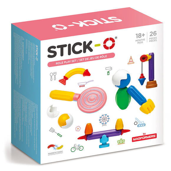 Stick-O City Role Play Set 26pc