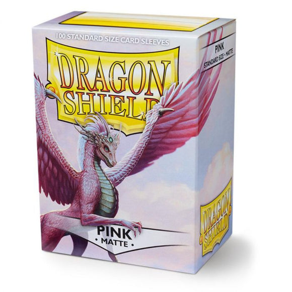 Dragon Shield Sleeves - Standard size - Matte 100 Pink