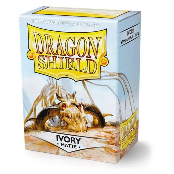Dragon Shield Matte - Ivory (100 ct. in box)   