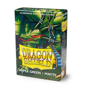 Dragon Shield Matte Jap size-Apple Green (60 ct.box)