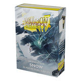 Dragon Shield Sleeves - Japanese size: Dual Matte Snow