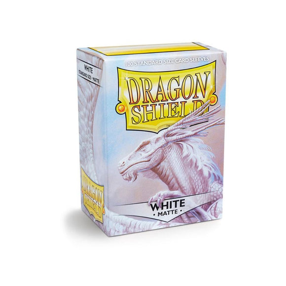Dragon Shield Matte - White (100 ct. in box)   