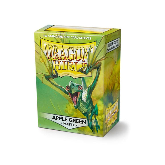 Dragon Shield Matte - Apple Green (100 ct. in box)   