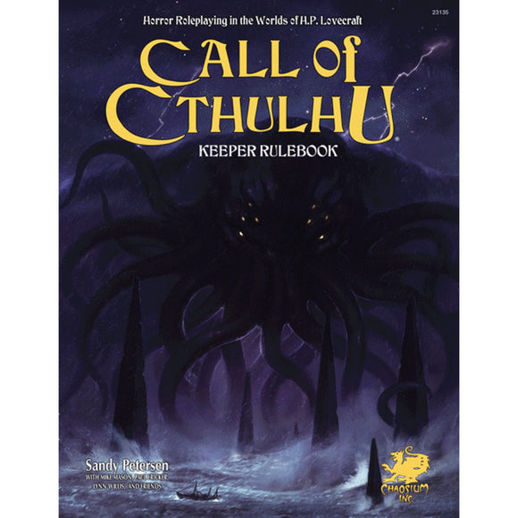 Cthulhu RPG Call of Cthulhu Keeper Rulebook (7th Ed.)