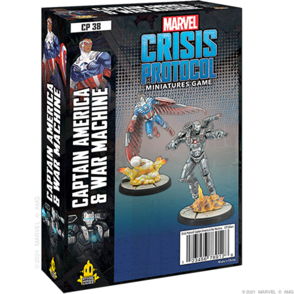 Marvel Crisis Protocol - Captain America and War Machine