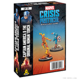 Marvel Crisis Protocol - Captain America & Human Torch