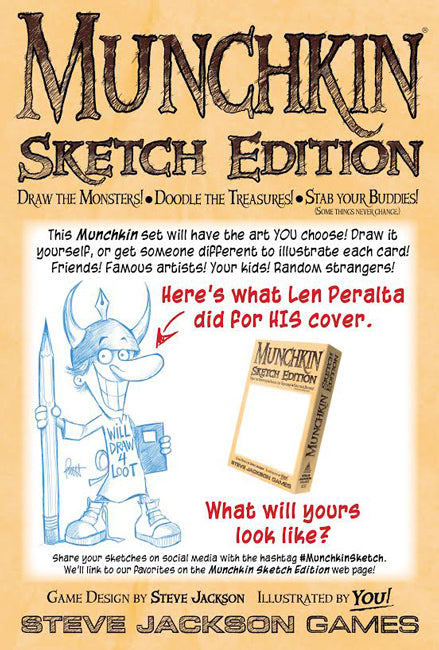 Munchkin Sketch Edition