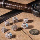 The Witcher Dice Set Geralt The White Wolf