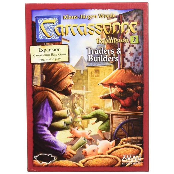 Carcassonne v2 exp 2: Traders & Builders
