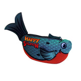 Happy Salmon - Blue Fish