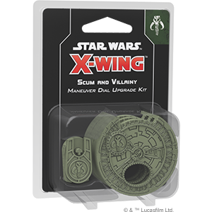 Star Wars X-Wing 2nd Edition - Scum Maneuver Dial Upgrade Kit